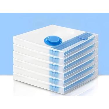 Imagem de Conjunto De Sacos De Armazenamento A VáCuo Para Bagagem – OrganizaçãO De Roupas E GestãO Do Guarda-Roupa(3,Bomba manual)