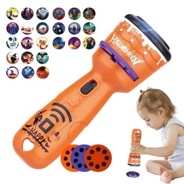 Imagem de Projetor de lanterna para crianças – lanternas de Halloween para crianças | Lanterna noturna para dormir para berçário, lembrancinhas de festa, viagem, casa, jardim de infância