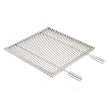 Imagem de Grelha Uruguaia Aramada em Inox Premium para Churrasqueira 30cm 40cm 5