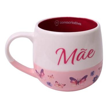 Imagem de Zona Criativa – Caneca Maggie 400ml Mãe Florence | Cerâmica Resistente – Formato Arredondado - Ideal para Café, Chá e Suco - Tamanho Ideal Para Bons Goles - Perfeito Para Presentear