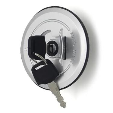 Imagem de Tampa do tanque de combustível com chave, compatível com Honda VTX1800 N1 N2 N3 R1 R2 R3 VTR250 MC33 17620-MM5-007