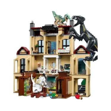 Imagem de Brinquedo De Blocos De Montar Criativos De Dinossauro Dragão Tiranófil