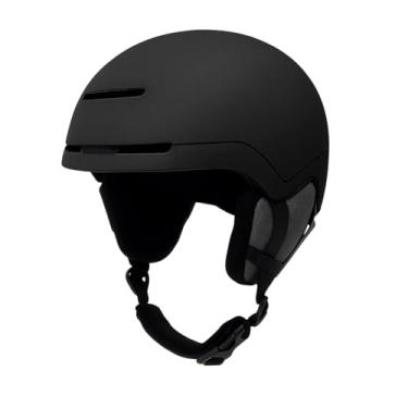 Imagem de UGPLM Capacete de esqui multiesportivo com óculos de proteção para skate, mountain bike e ciclismo de estrada, Preto