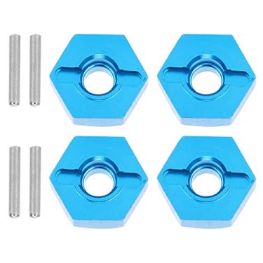 Imagem de Generic Porca de Cubos de Montagem Hexagonal de Roda Precisa de 5 Mm Substituição Leve para Carro WLtoys 1/14 144001 RC, Feito de Material de Liga de Alumínio, Fácil Instalação, Adequado para (#1)