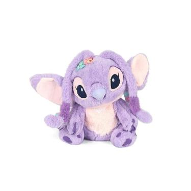 Imagem de Bolsa Transversal Luxcel Angel Stitch De Pelúcia Roxo