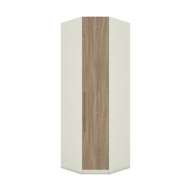 Imagem de Guarda Roupa Canto Oblíquo Modulado 1 Porta Predileto Henn Areia Hp/jequitibá