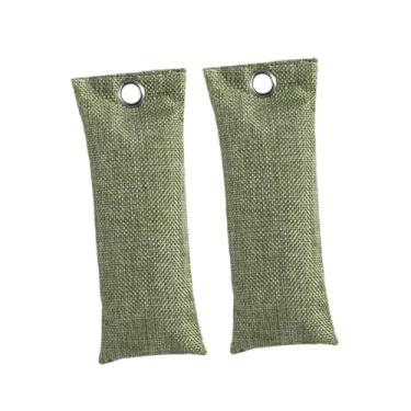 Imagem de menolana 2x Sacos Desodorizadores Ativados para Luvas de Boxe, Sacos Desodorizadores para Sapatos, Absorvedor de Odores e Suor para Sapatos e Luvas Esportivas, Verde 100g