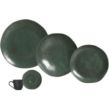 Imagem de Aparelho de Jantar Porto Brasil Orgânico Arauco 30 Peças Cerâmica Ston