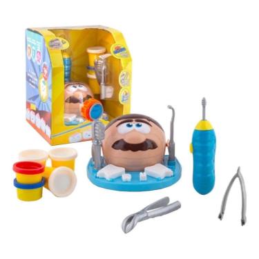 Imagem de Brinquedo Massinha de Modelar Dentista Educativo e Divertido