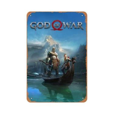 Imagem de Placa De Metal Vintage Red Dead Redemption, Decoração Engraçada Para V