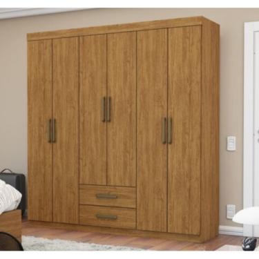 Imagem de Guarda Roupa Áries Sem Espelho Cinamomo - Carioca Móveis