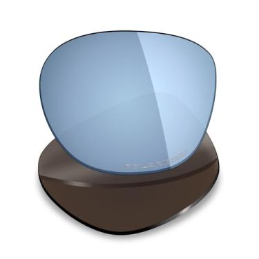 Imagem de Mryok Lentes de reposição ultra polarizadas para óculos de sol Oakley Deadbolt OO6046, HD Polarized, proteção UV, resistente a impactos e ajuste perfeito - Deep Water Blue