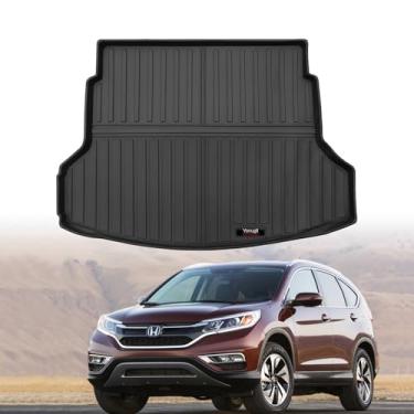 Imagem de Tapetes de carga de carro personalizados forro de porta-malas acessórios de proteção TPE para todos os climas (para Honda CR-V 2007-2016)