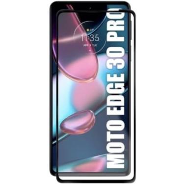 Imagem de [GL CASES] Película Para Moto Edge 30 Pro Vidro Temperado Anti Impacto Risco 3D 9H Pelicula Motorola Moto Edge 30 Pro Protetor De Tela Com Cobertura Total + Kit De Limpeza