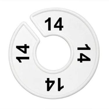 Imagem de Separador Para Cabide, Transparente Impressão - Central