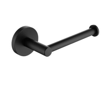 Imagem de Toalheiro de aço inoxidável preto para toalheiro suporte de rolo de papel suporte de escova de vaso sanitário saboneteira acessórios de banheiro, suporte de papel