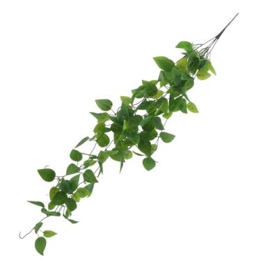 Imagem de Plantas Pendentes Artificiais Folhas de Vinha Falsa Verdura 3 28ft para Parede Casamento Casa Quarto Pátio Interior Prateleira Decoração Escritório