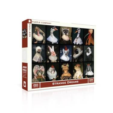 Imagem de New York Puzzle Company - Bill Mayer Strange Dreams - Quebra-cabeça de 1000 peças para noites de jogos em família por Bill Mayer