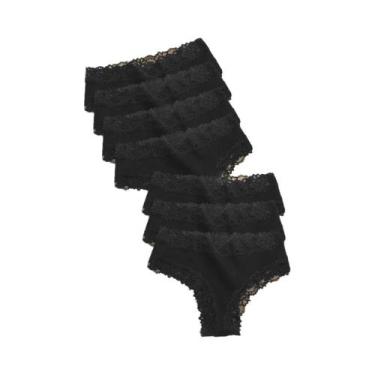Imagem de Conjunto De Calcinhas Brasileiras De Renda Sexy Para Mulheres, 7 Peças