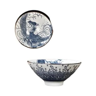 Imagem de Caneca De Cerimônia Kungfu Em Porcelana Azul E Branca Feita À Mão Com 