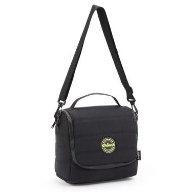 Imagem de Lancheira Térmica Escolar Juvenil Masculina Shock - Seanite, Preto