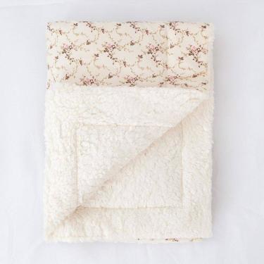 Imagem de Manta De Sherpa Para Bebê Lã Carneiro Raminho