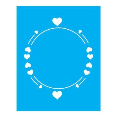 Imagem de Stencil Tamako Moldura - 20X25Cm - Ref B736