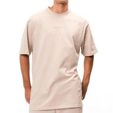 Imagem de Camiseta Masculina Oakley Oversized Soho Humus Areia Bege FOA4071353-Masculino