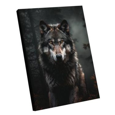 Imagem de Quadro Strong Wolf -- Br Artes