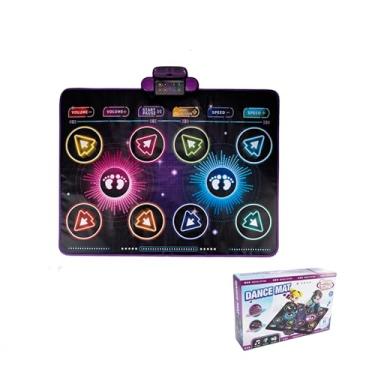 Imagem de Tapete de Dança Bluetooth Infantil, Portátil e Antiderrapante, 3 Níveis de Dificuldade, para Crianças a Partir de 3 Anos