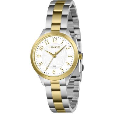 Imagem de Relógio Lince Feminino Ref: Lrtm034l36 B2sk Casual Bicolor