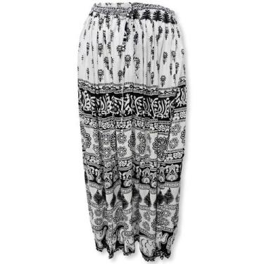 Imagem de Saia Indiana Longa Tradicional Pronta Entrega - Sarat Moda Indiana, Es