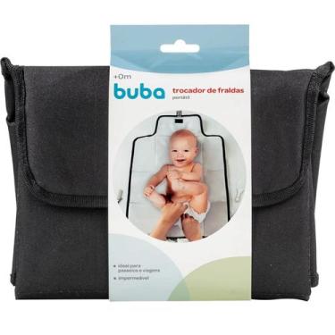 Imagem de Trocador de fraldas buba portatil c/ bolso +0m