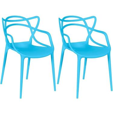 Imagem de Kit 2 Cadeiras Allegra - Azul