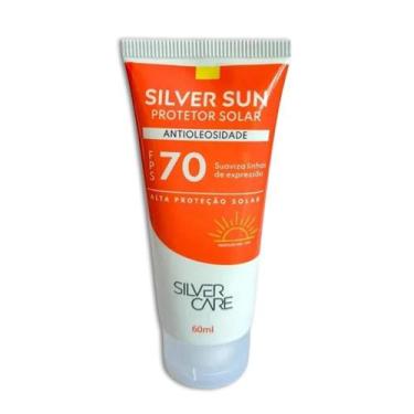 Imagem de Protetor Solar Facial FPS 70 Silver Care 60ml