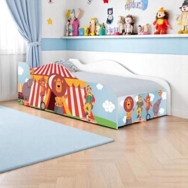 Imagem de Cama Mobili Solteiro Palhaço Circo - Kids Mobili