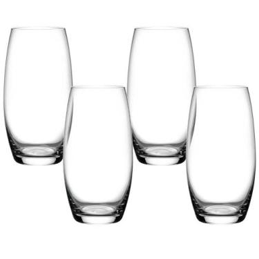 Imagem de Jogo Copo De Cristal Versat Long Drink 520Ml 4 Peças Seu Lar