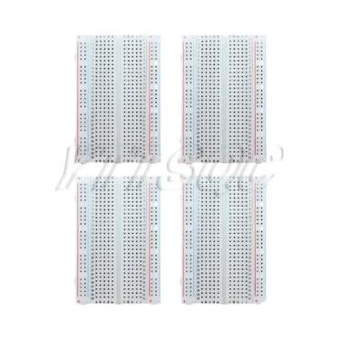Imagem de Placa De Teste Universal Mini Protoboard Sem Solda Com 400 Pontos De C