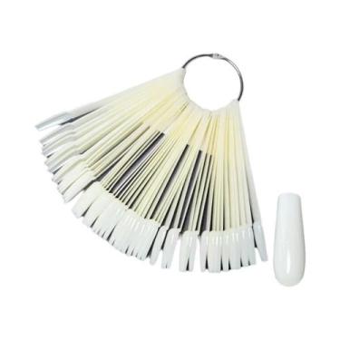 Imagem de Expositores De Unhas 80 50 20 Peças, Amostras De Pontas De Unha, Placa