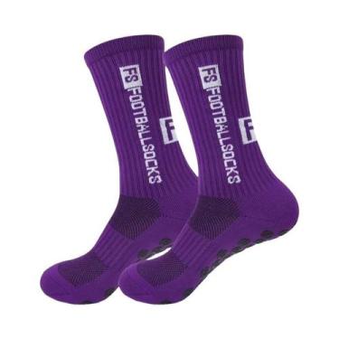 Imagem de Meias Esportivas Antiderrapantes Masculinas Para Futebol E Basquete, 1