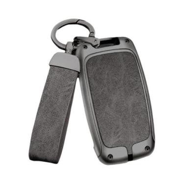 Imagem de Capa De Couro E Metal Para Chave Land Rover Range Rover Sport Evoque, 