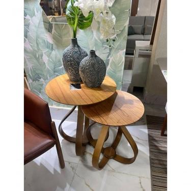Imagem de Mesas De Apoio Decorativas - Roma - Jacaré Móveis