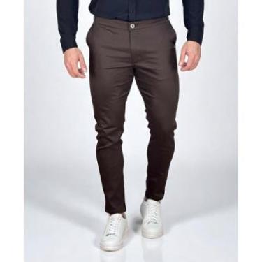 Imagem de Calça Alfaiataria Masculina Regulagem - Per Pochi Tamanho:42;Cor:;Gênero:Masculino-Masculino