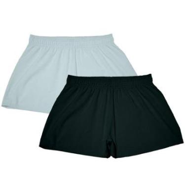 Imagem de Kit 2 Shorts Feminino Esportivo Treino Academia-Feminino
