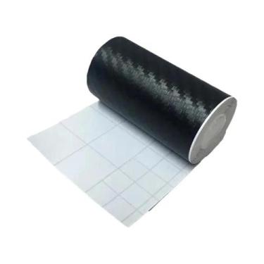 Imagem de Fita Adesiva De Fibra De Carbono Preta Fosca Para Acessórios De Pelícu