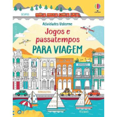 Imagem de Livro - Jogos e passatempos para viagem