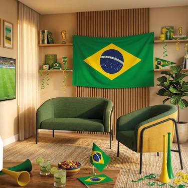 Imagem de Sofá 2 Lugares Poltrona Stella Base Alta Napoli Hidrorepelente Verde e