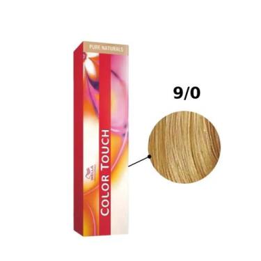 Imagem de Tonalizante Color Touch Wella 9.0 Loiro Ultraclaro Sem Amônia Brilho P