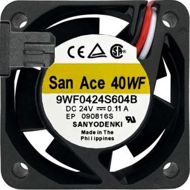 Imagem de Cooler 9WF0424S604B 24V 0.13A 2.64W 3L 4P 40X40X20 Fanuc - Sanyo Denki