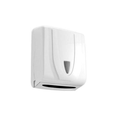 Imagem de Toalheiro Unik Com Detalhe Branco Para Papel 2 Ou 3 Dobras - PREMIUM